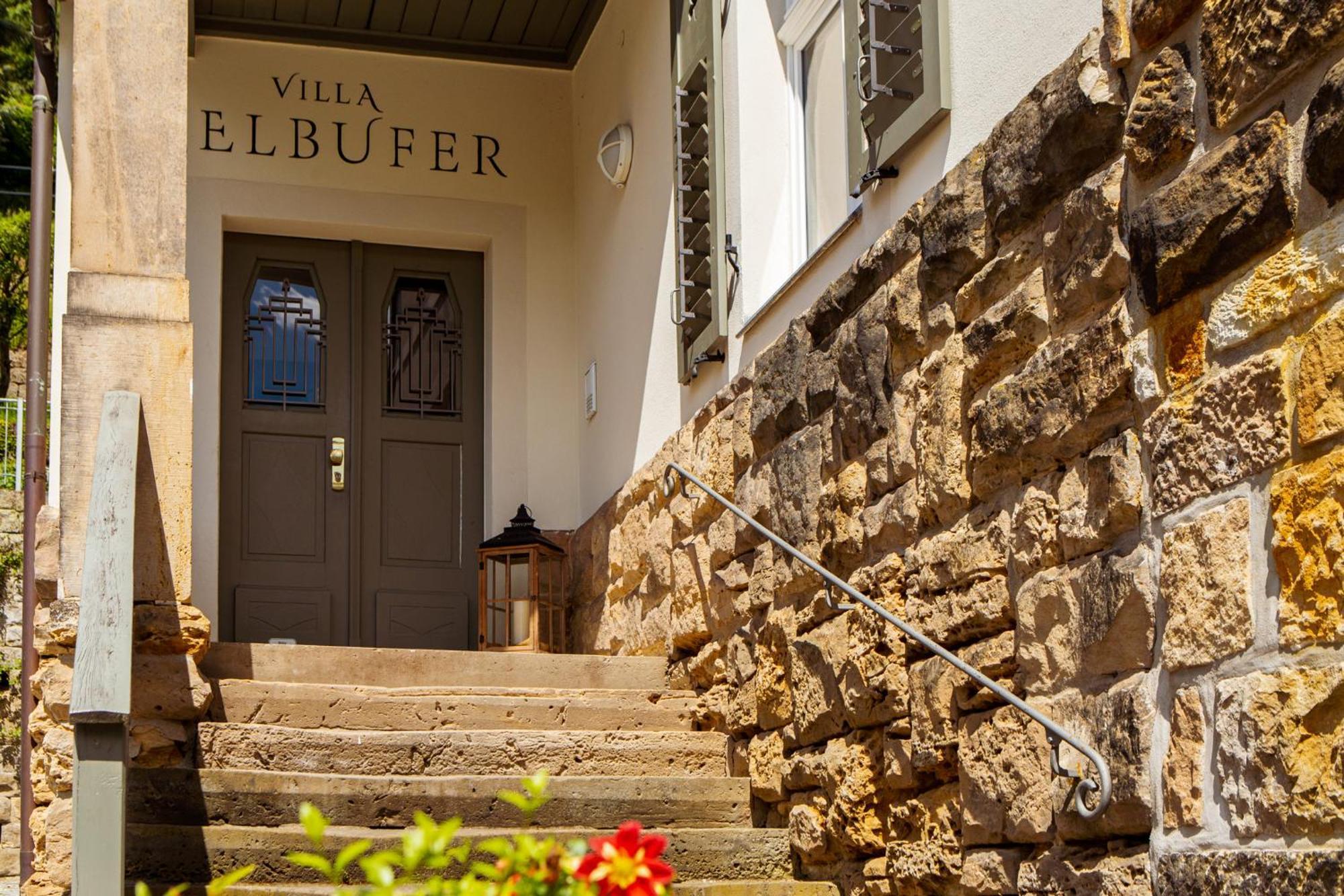 Villa Elbufer Bad Schandau Dış mekan fotoğraf