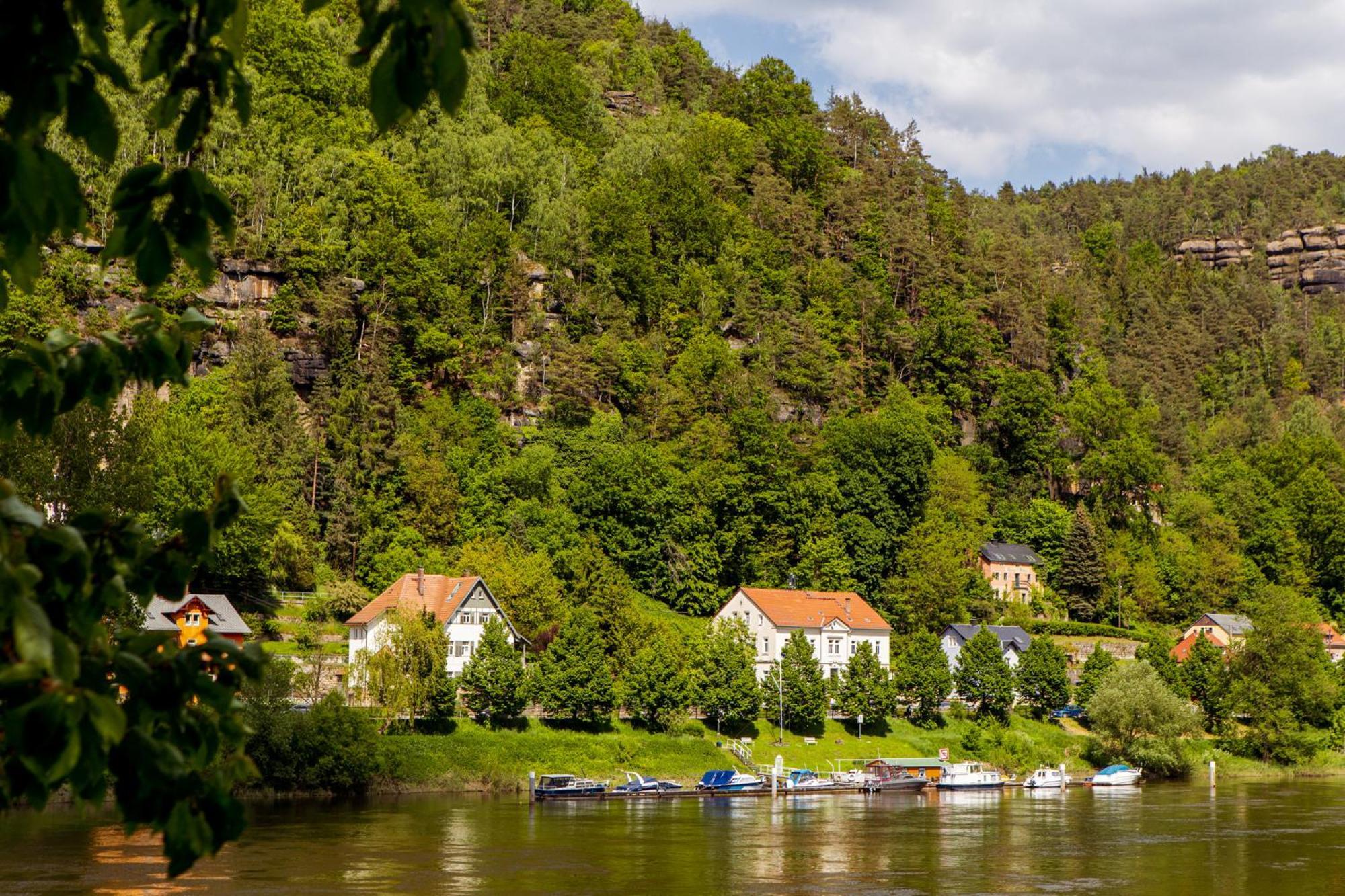 Villa Elbufer Bad Schandau Dış mekan fotoğraf